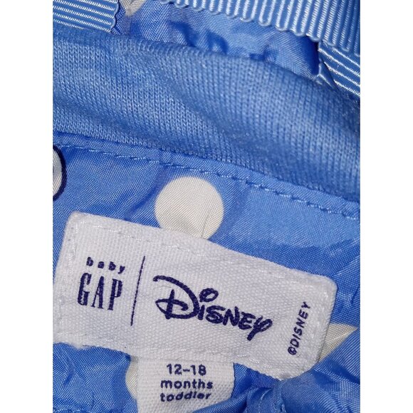 Baby Gap Disney Minnie Mouse Windbreaker Jacket Baby Girls Size 12-18 Months - Picture 3 of 4